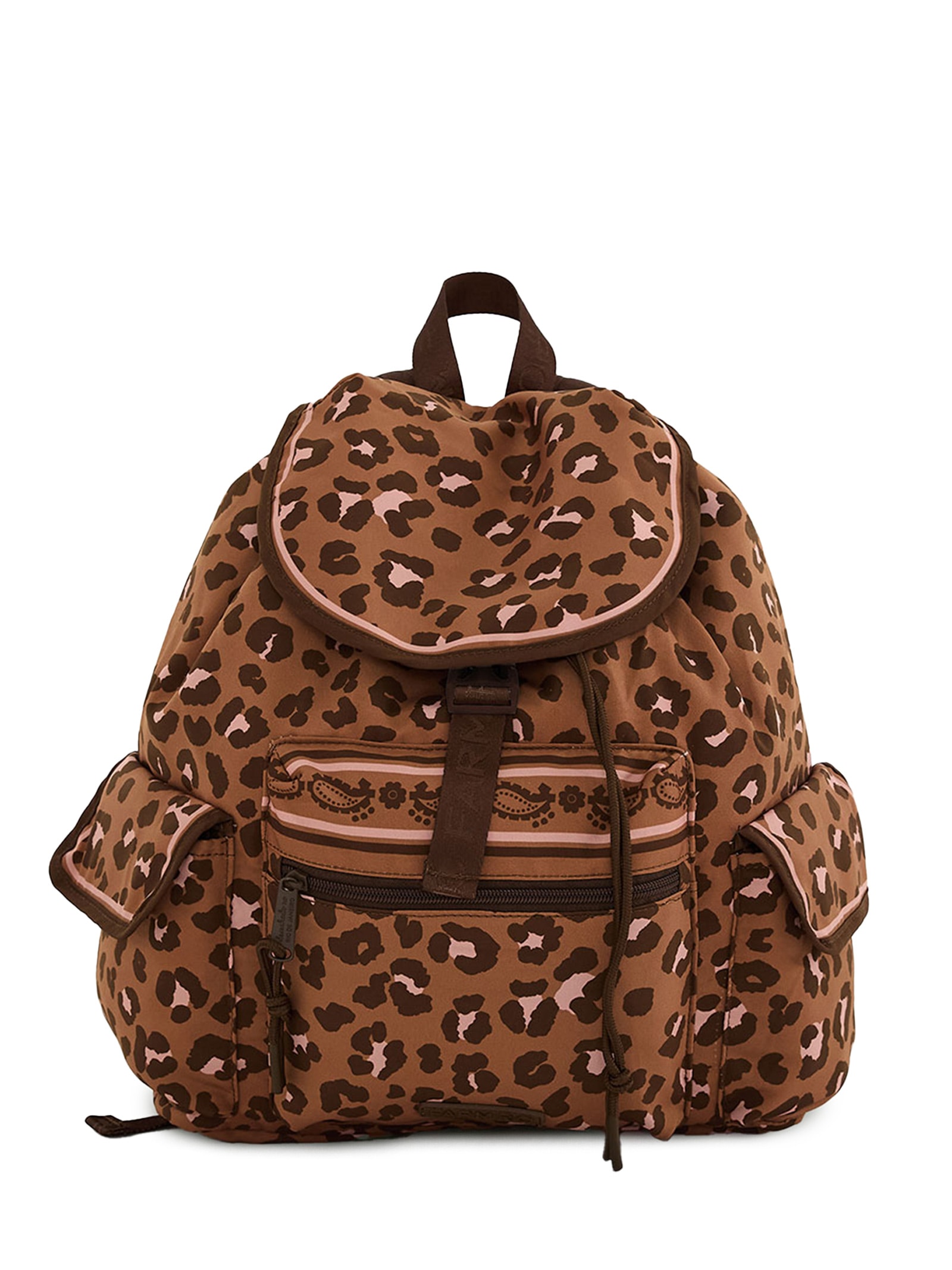Bolsa Feminina Pipoca Onça Bandana Caramelo Animal Print Farm Etc