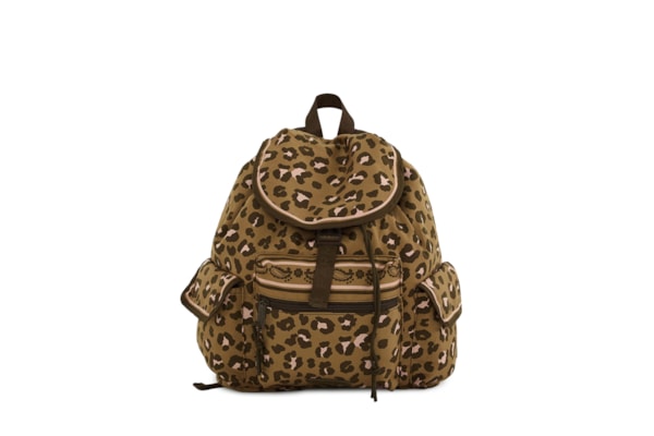 Bolsa Feminina Pipoca Onça Bandana Caramelo - Animal Print
