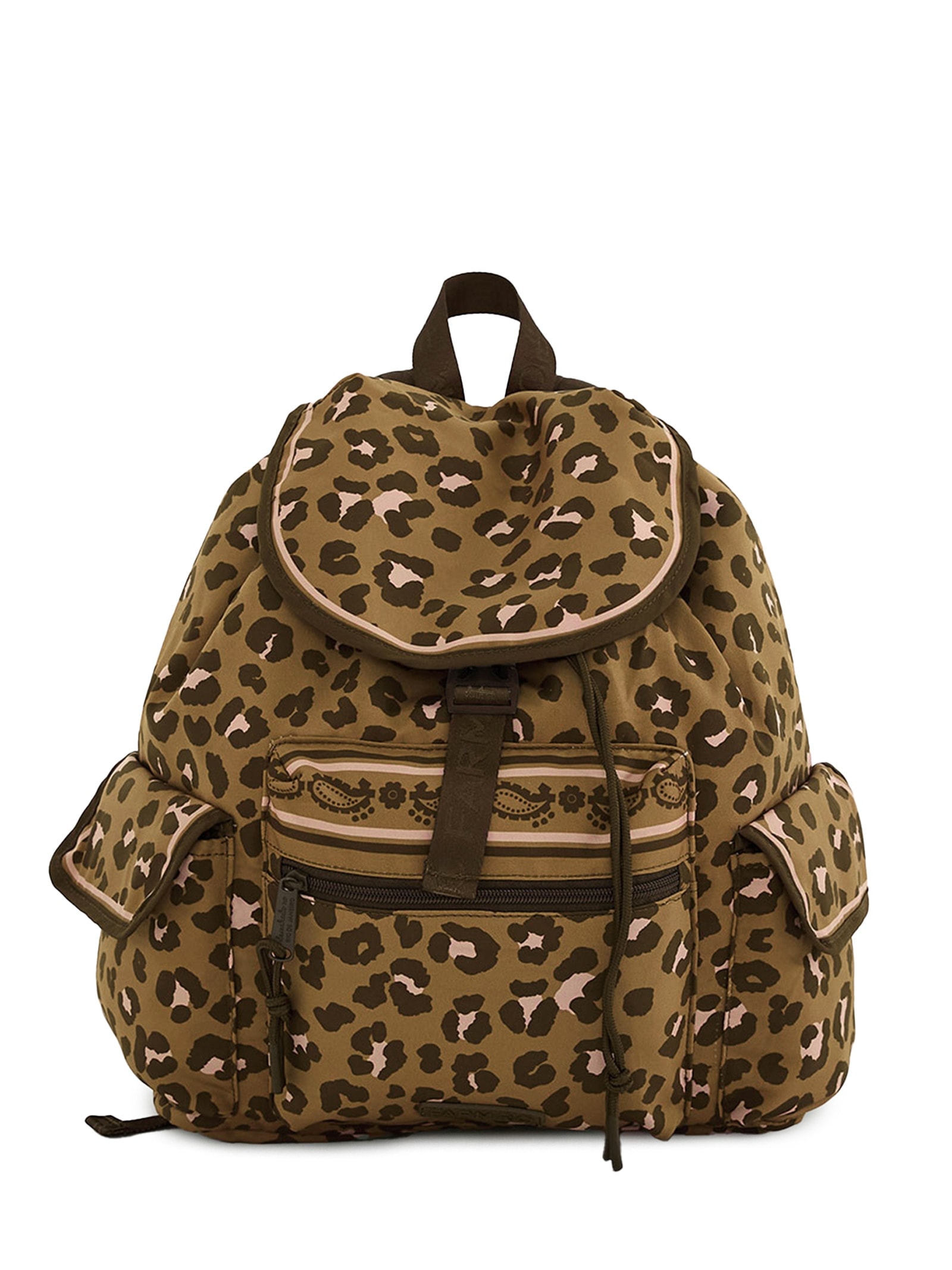 Bolsa Feminina Pipoca Onça Bandana Caramelo Animal Print Farm Etc