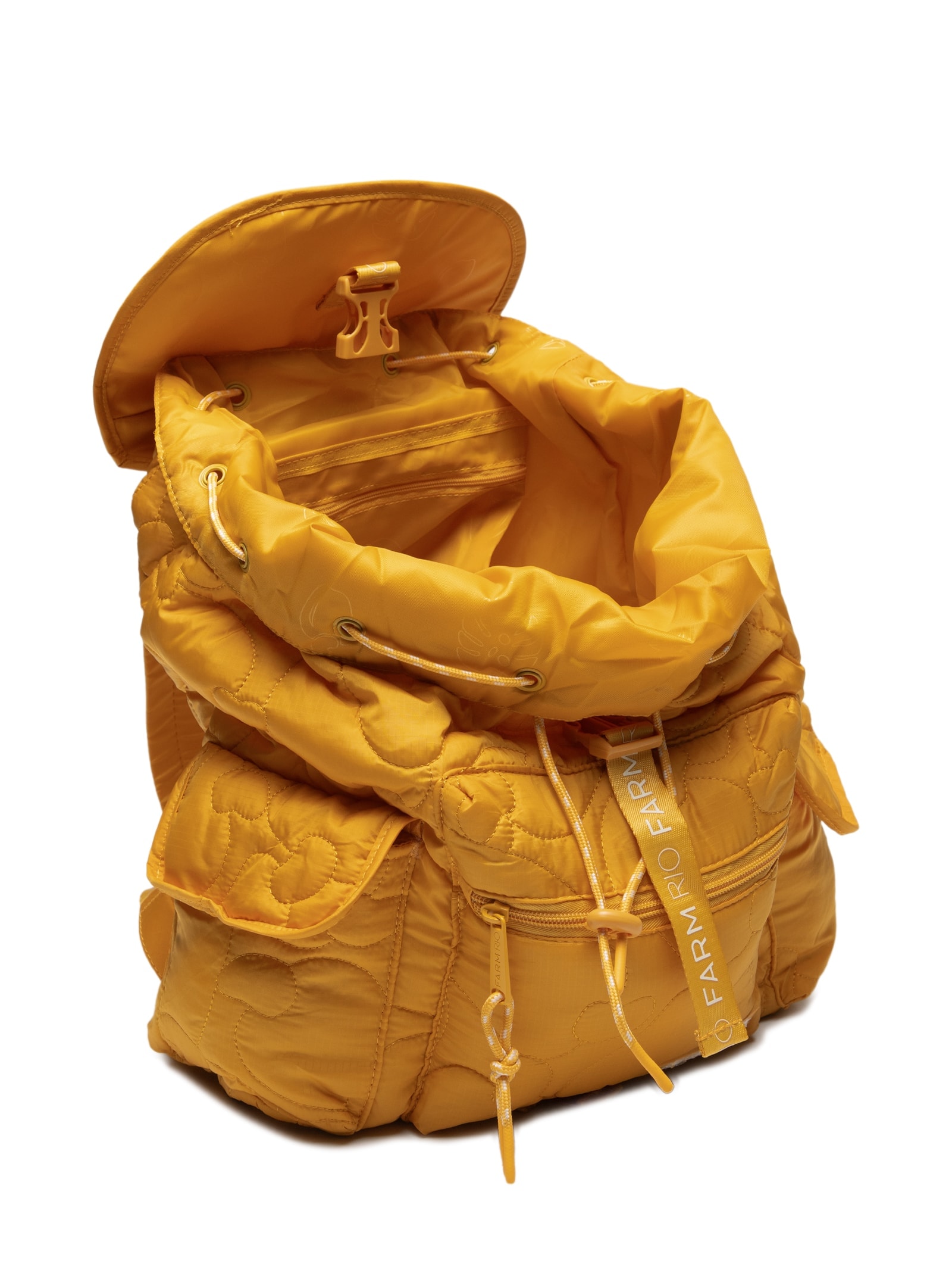 Bolsa Feminina Pipoca Puffer Amarelo Farm Etc