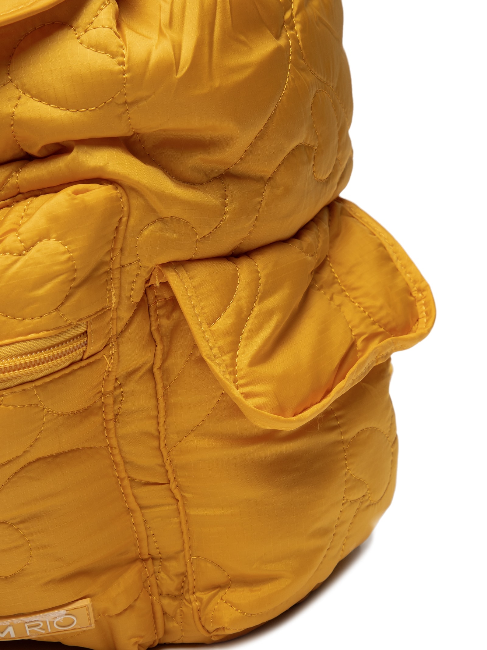 Bolsa Feminina Pipoca Puffer Amarelo Farm Etc