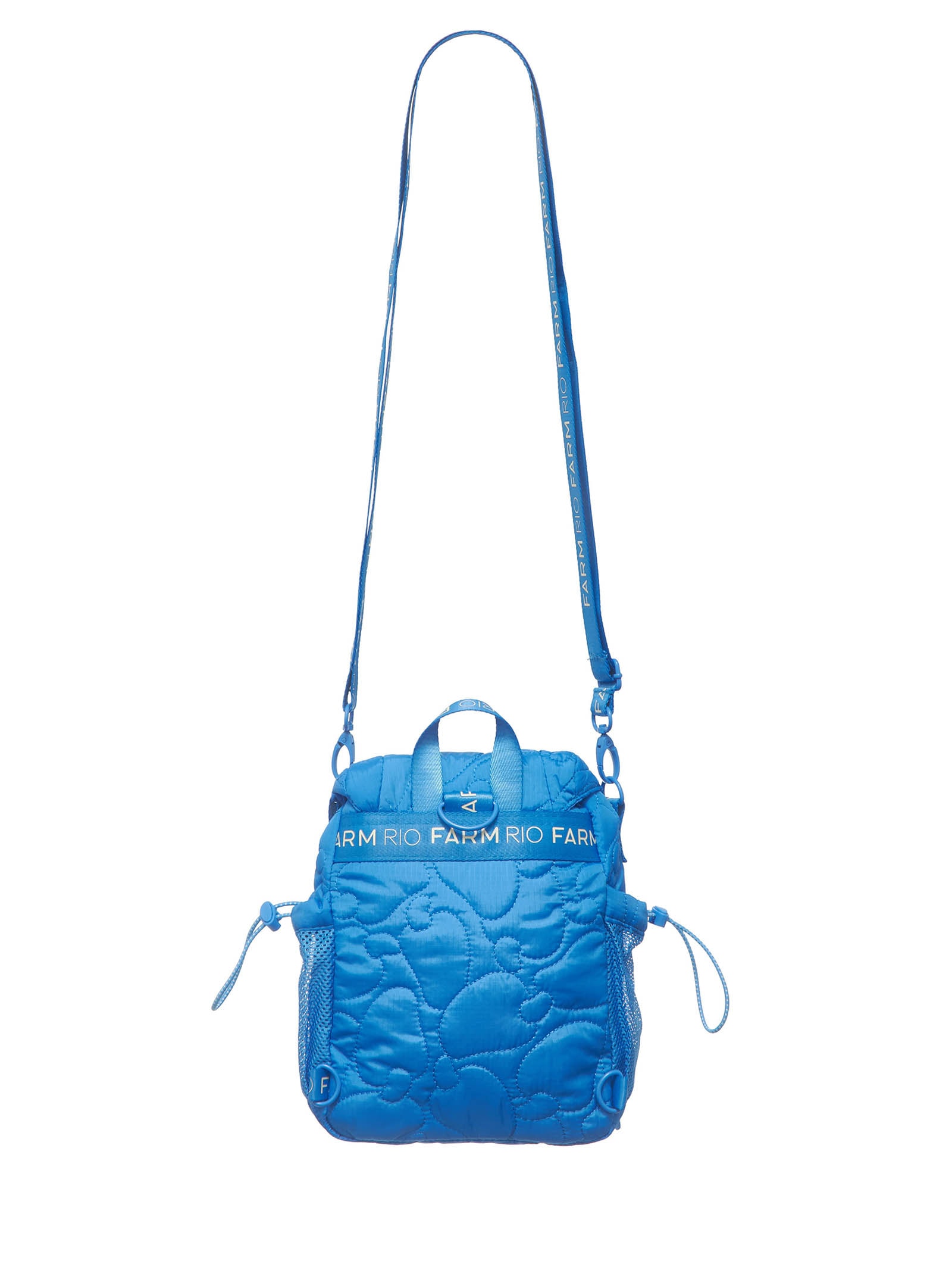 Bolsa Feminina Pipoquinha Banana Flora Azul Farm Etc