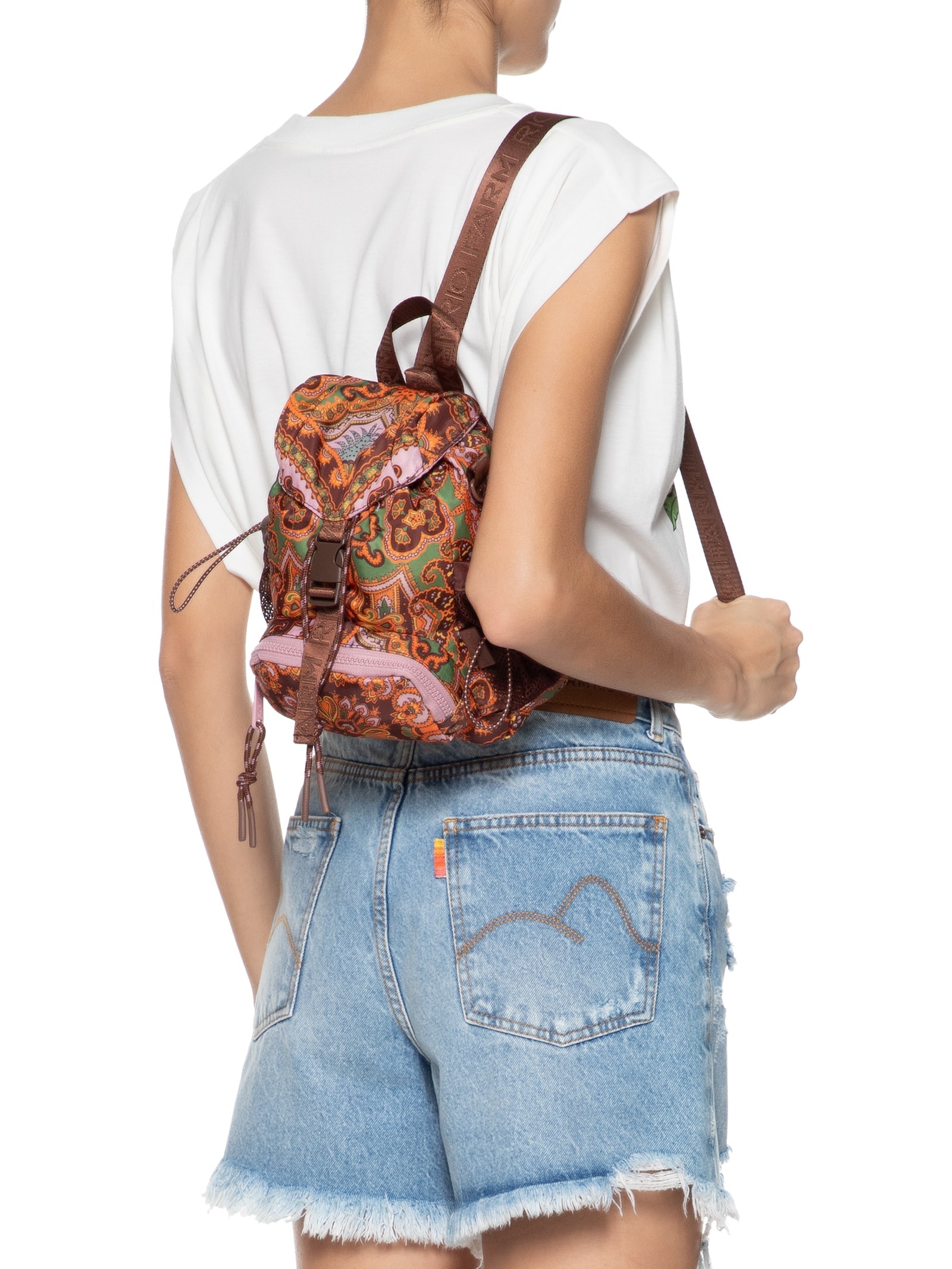 Bolsa Feminina Pipoquinha Capadócia Marrom  Farm Etc