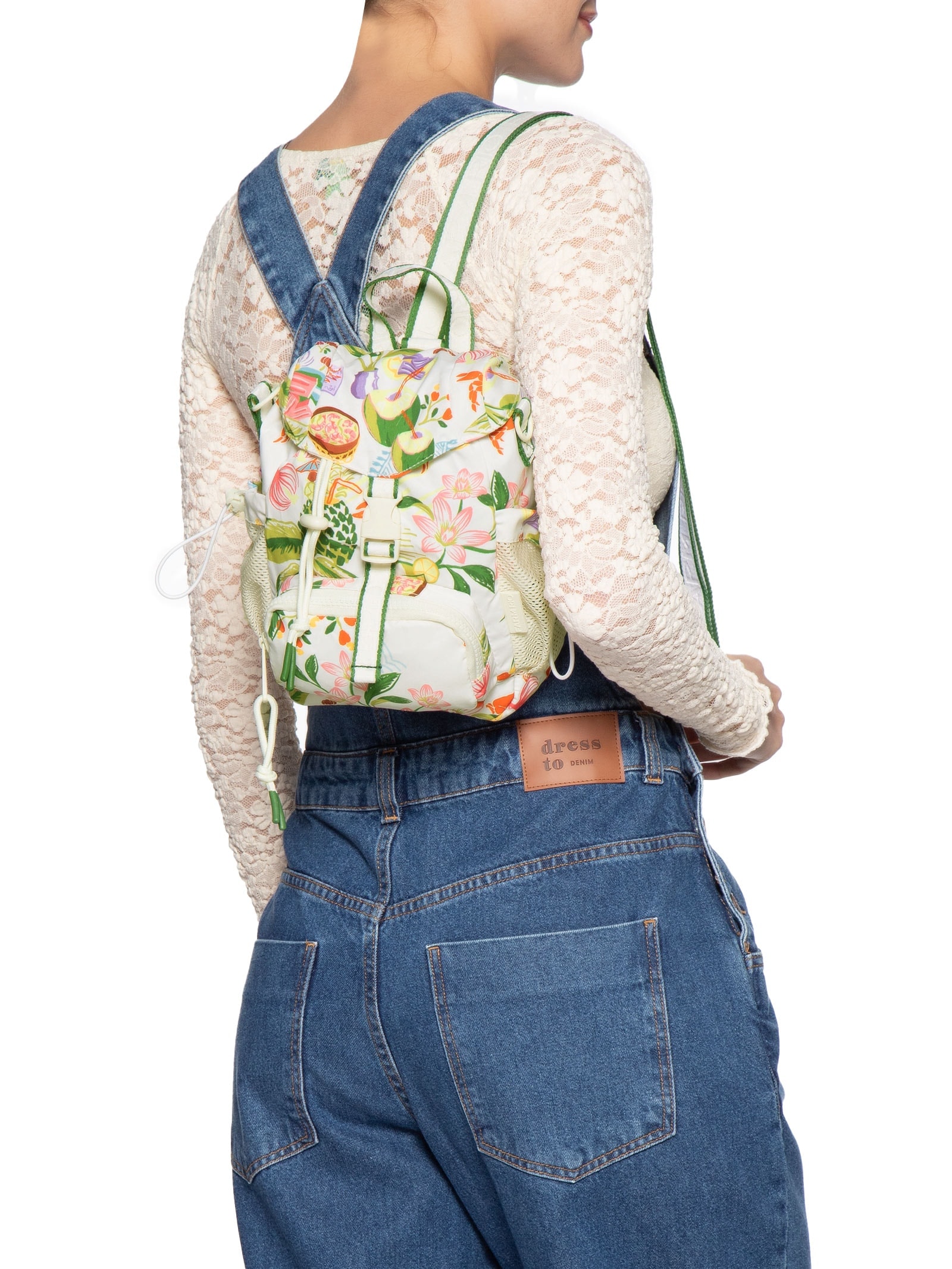 Bolsa Feminina Pipoquinha Comida De Praia -Branco Farm Etc