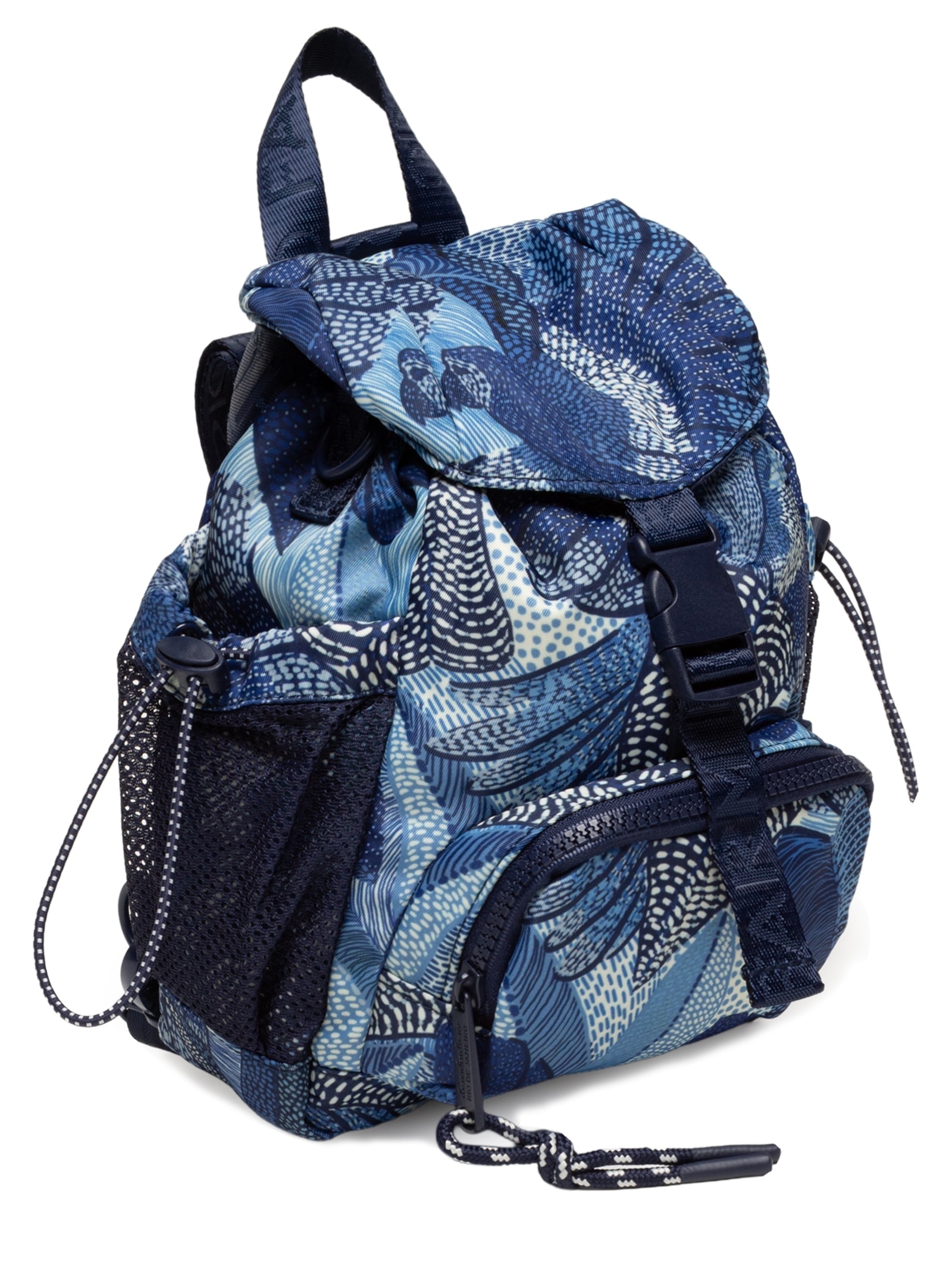 Bolsa Feminina Pipoquinha Dotted Macaws Azul Farm Etc