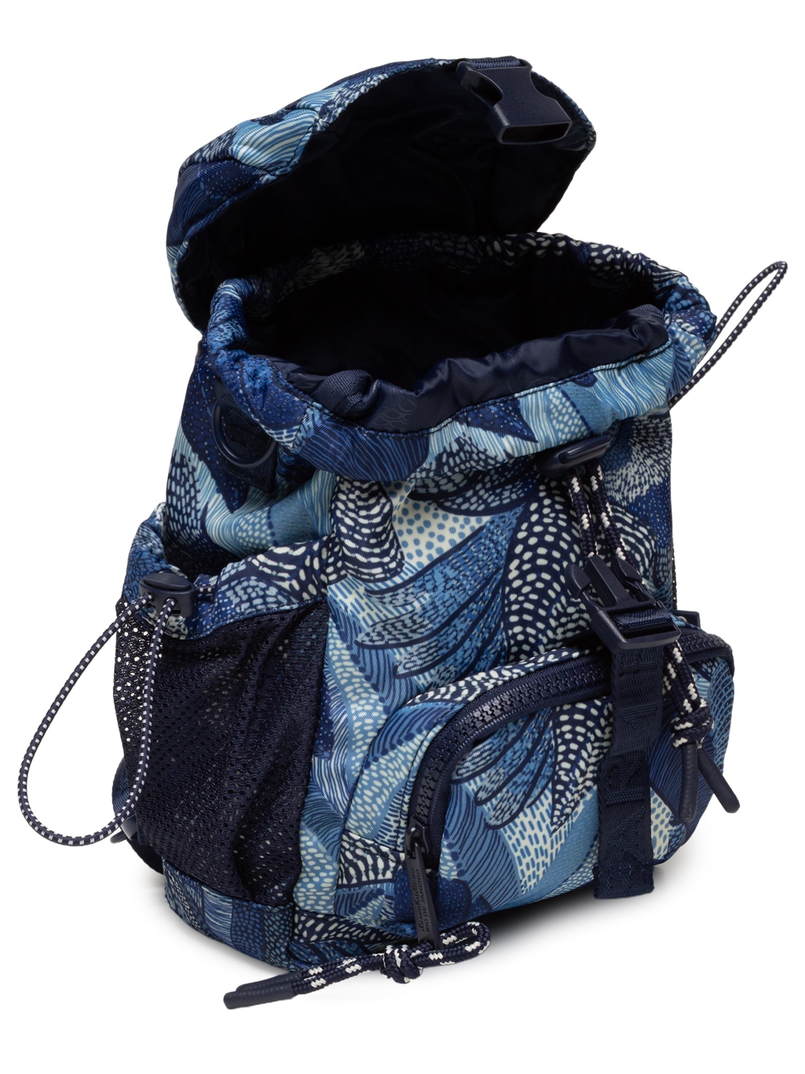 Bolsa Feminina Pipoquinha Dotted Macaws Azul Farm Etc