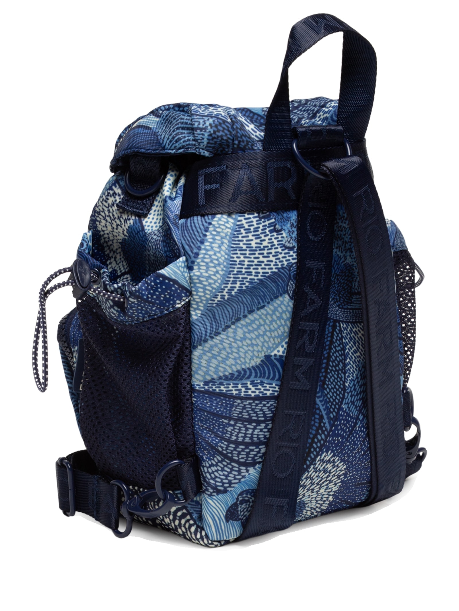 Bolsa Feminina Pipoquinha Dotted Macaws Azul Farm Etc