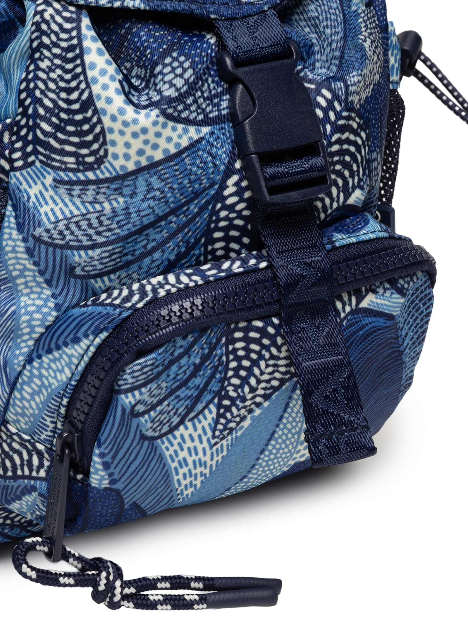 Bolsa Feminina Pipoquinha Dotted Macaws Azul Farm Etc