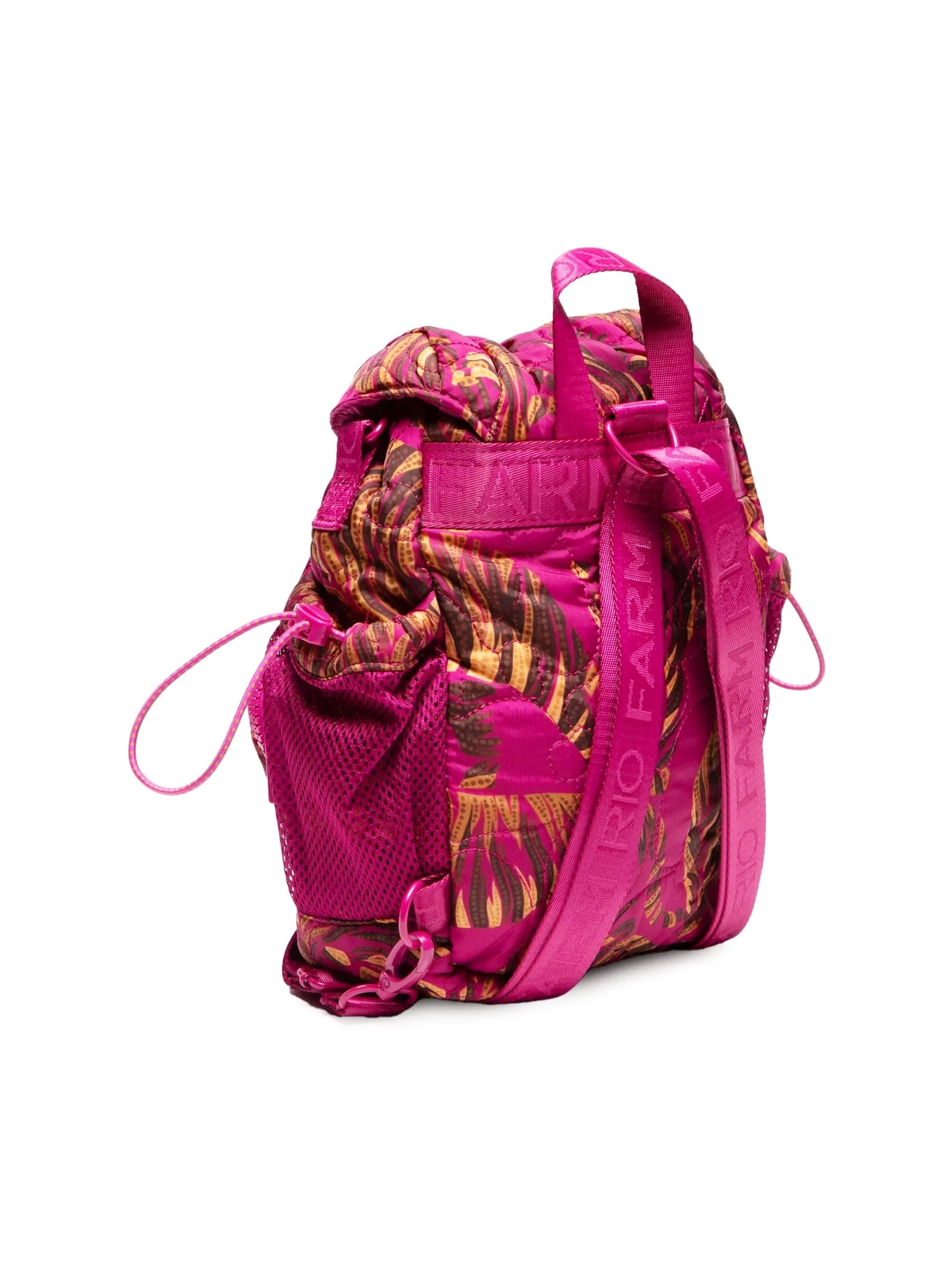 Bolsa Feminina Pipoquinha Puffer Céu De Tigre Rosa Farm Etc