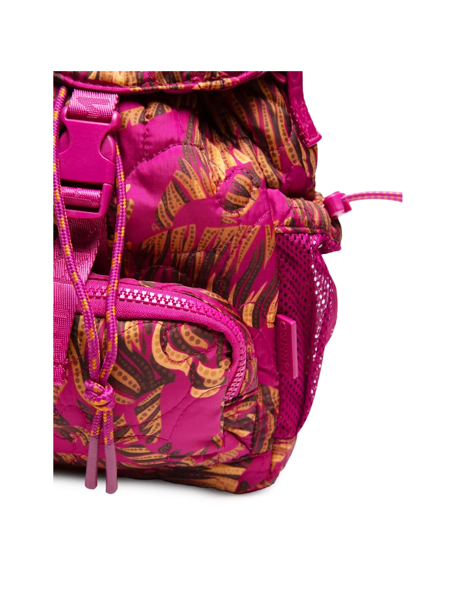 Bolsa Feminina Pipoquinha Puffer Céu De Tigre Rosa Farm Etc