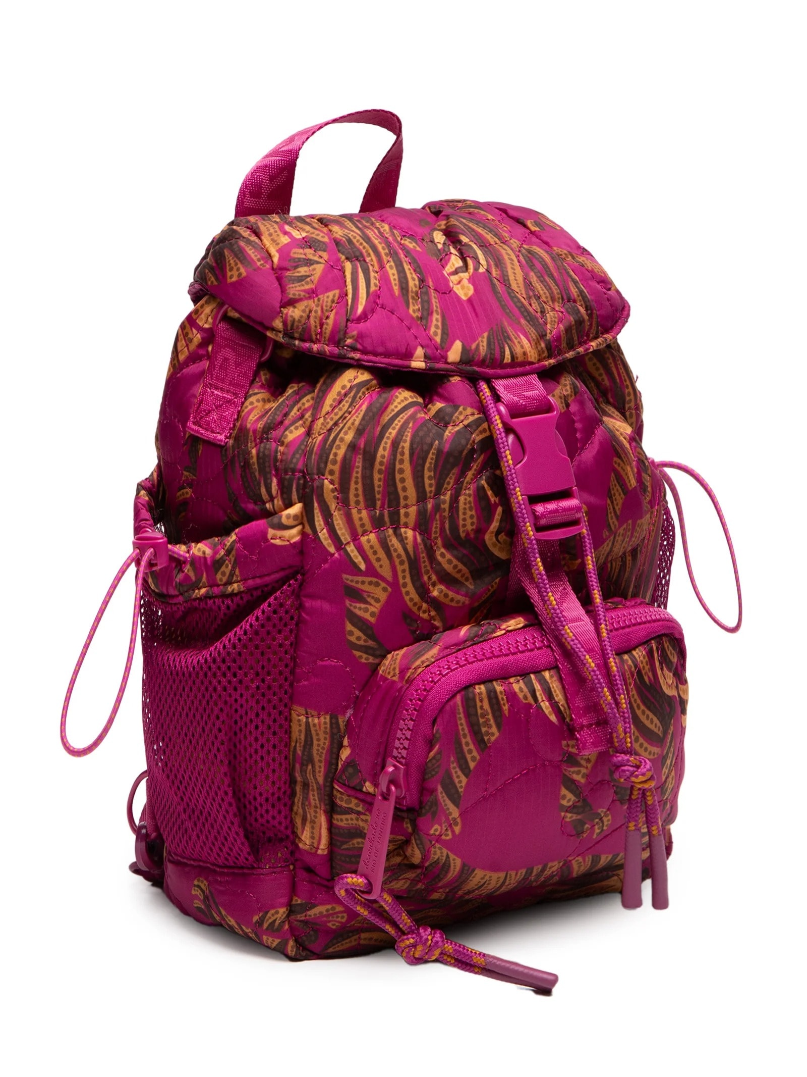 Bolsa Feminina Pipoquinha Puffer Céu De Tigre Rosa Farm Etc