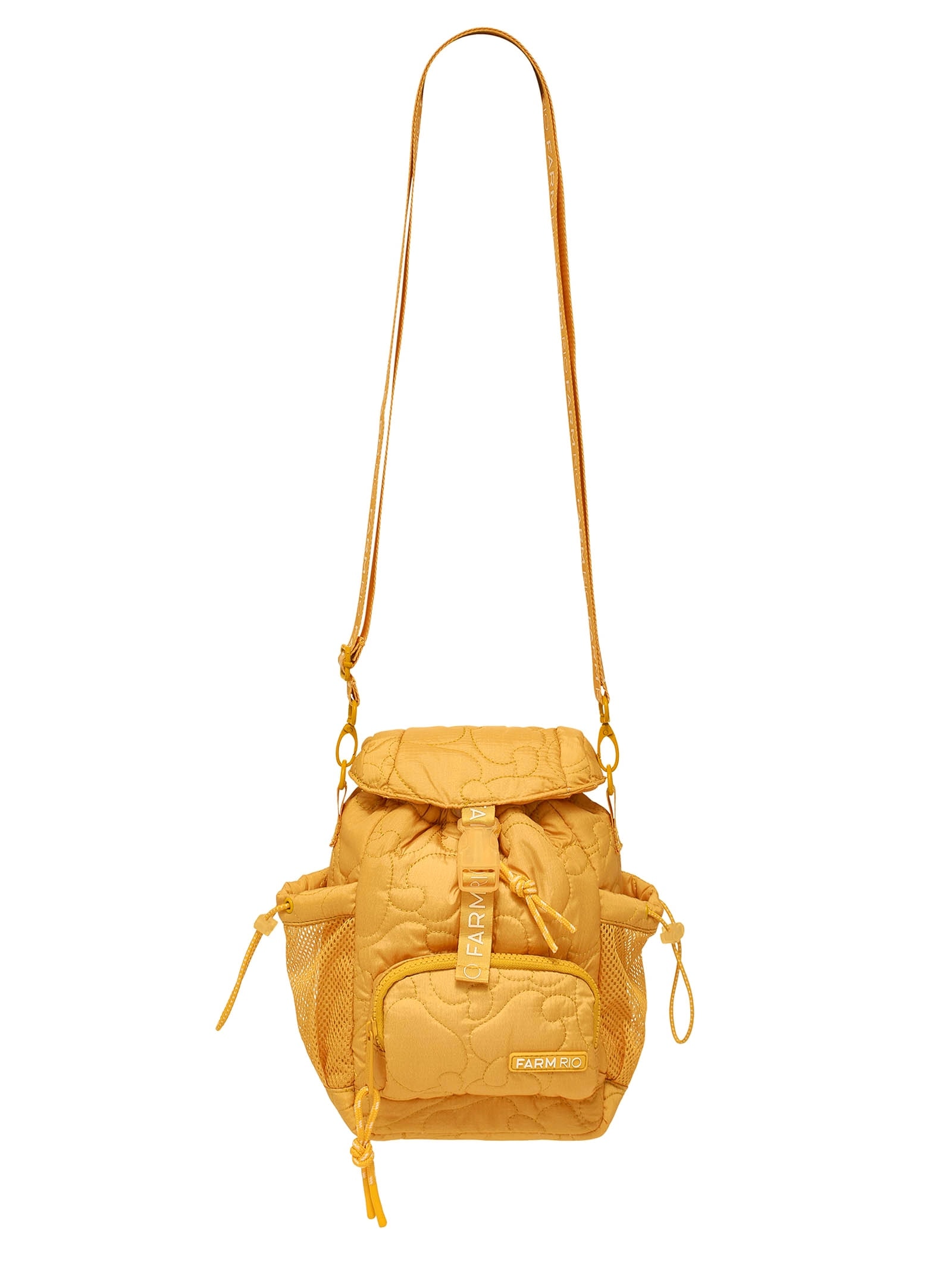 Bolsa Feminina Pipoquinha Puffer Laranja Farm Etc