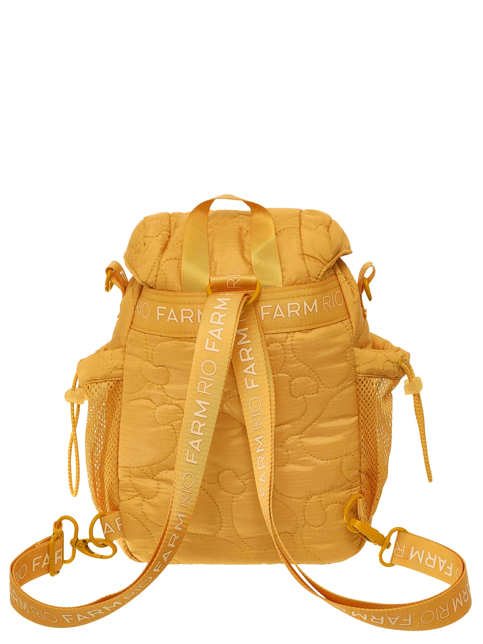Bolsa Feminina Pipoquinha Puffer Laranja Farm Etc