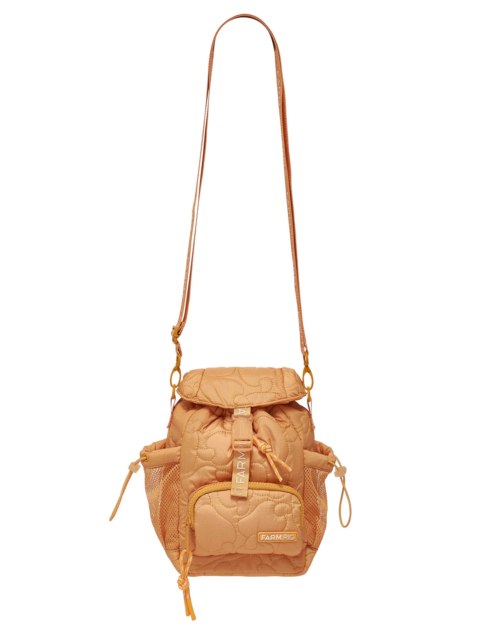 Bolsa Feminina Pipoquinha Puffer Laranja Farm Etc