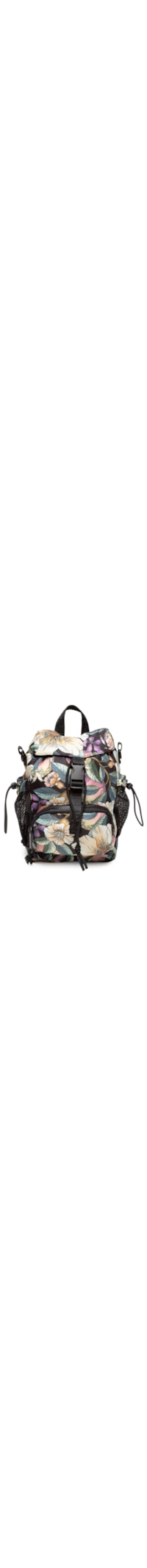 Bolsa Feminina Pipoquinha Romance Em Flor - Preto
