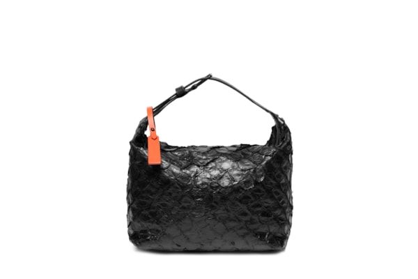 Bolsa Feminina Pirarucu Bekare XL - Preto