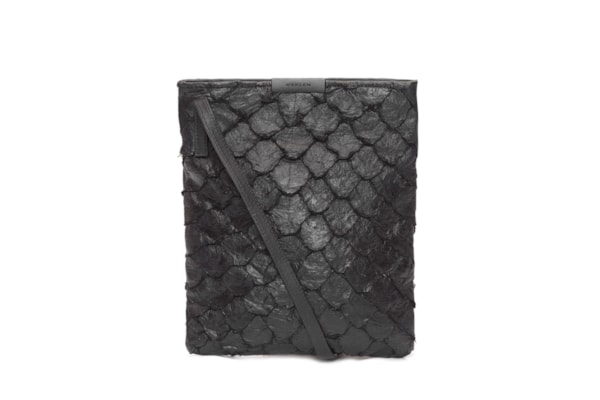 Bolsa Feminina Pirarucu Mini Flat - Preto