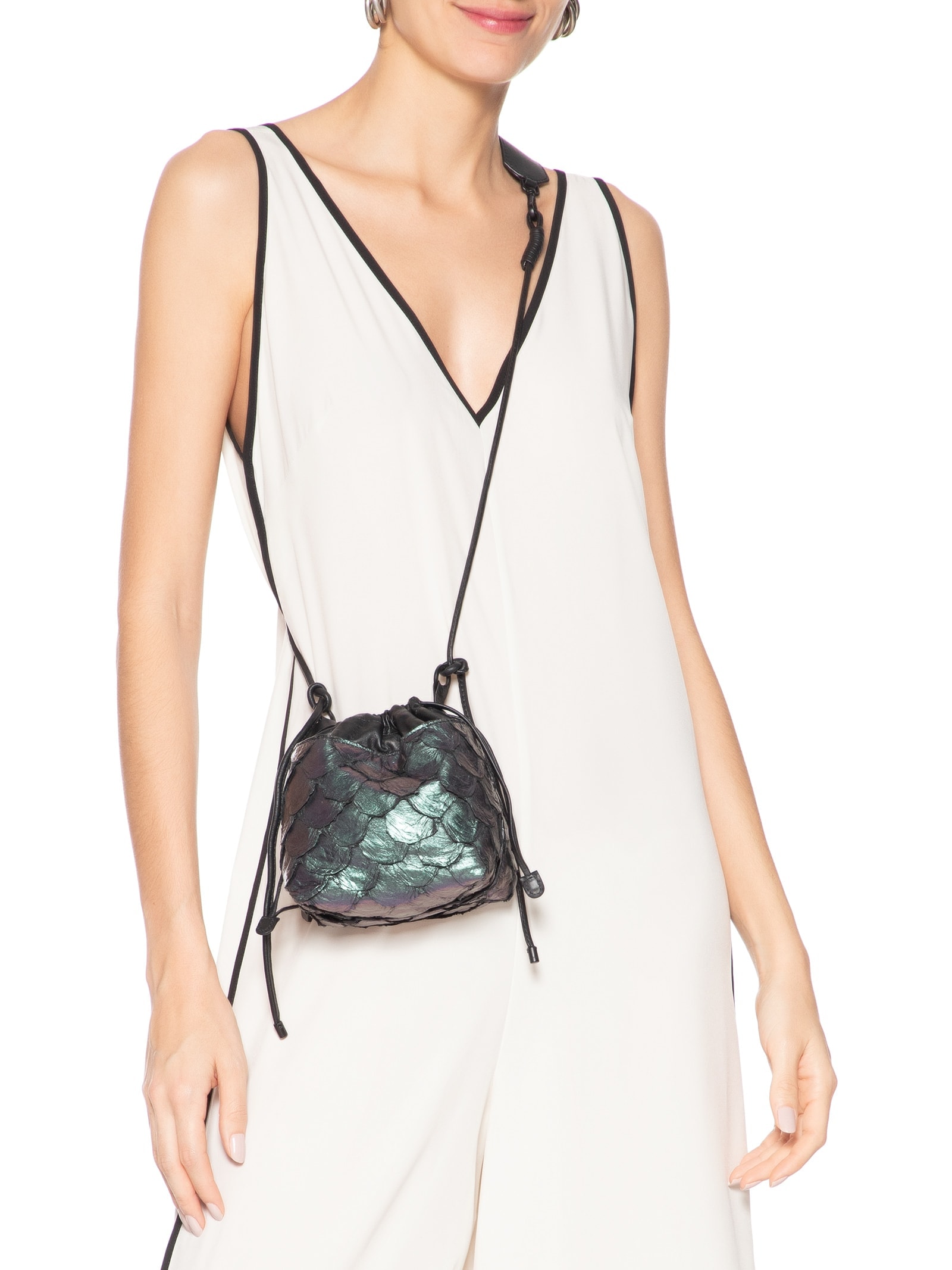 Bolsa Feminina Pirarucu Taira Roxo Osklen