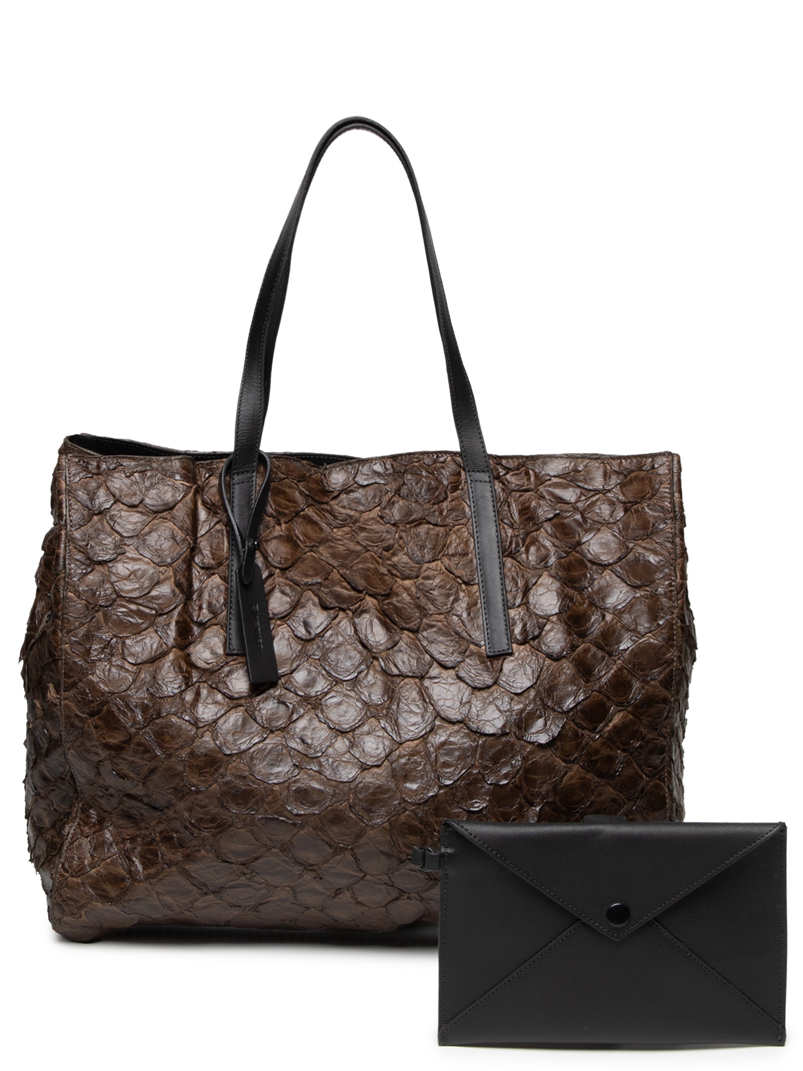 Bolsa Feminina Pirarucu Yvi Marrom Osklen