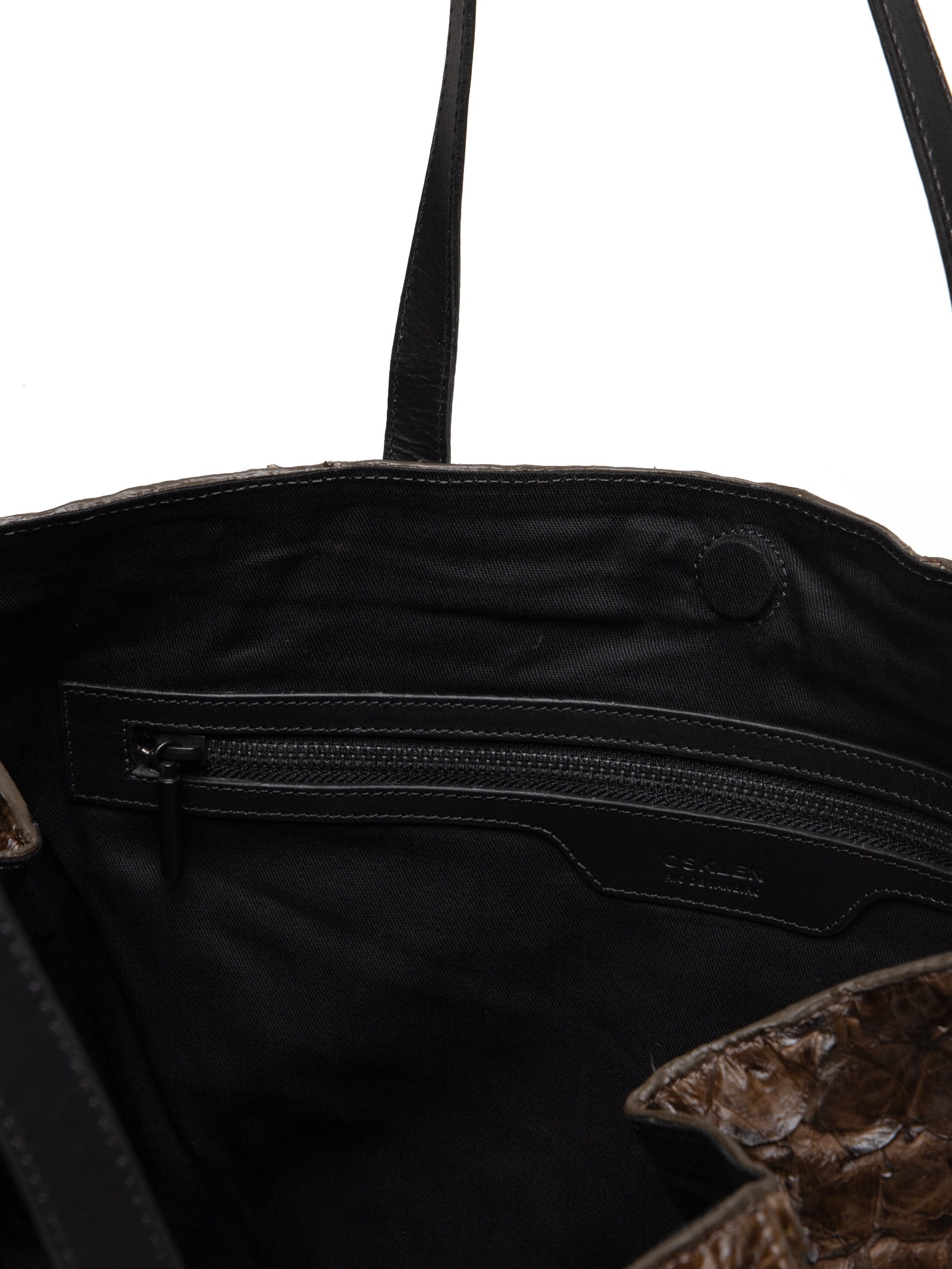 Bolsa Feminina Pirarucu Yvi Marrom Osklen