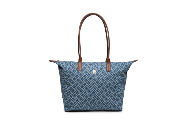 Bolsa Feminina Popette Tote Denim Flag - Azul