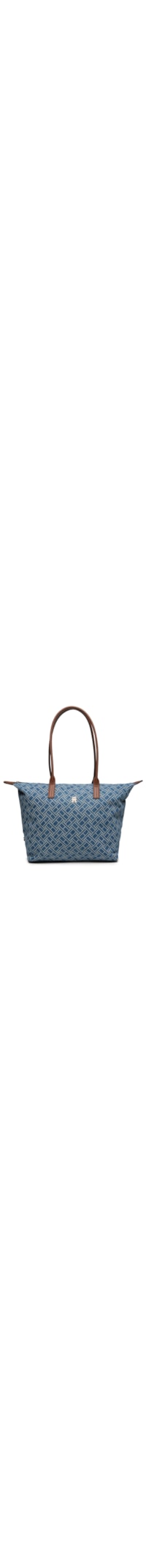 Bolsa Feminina Popette Tote Denim Flag - Azul