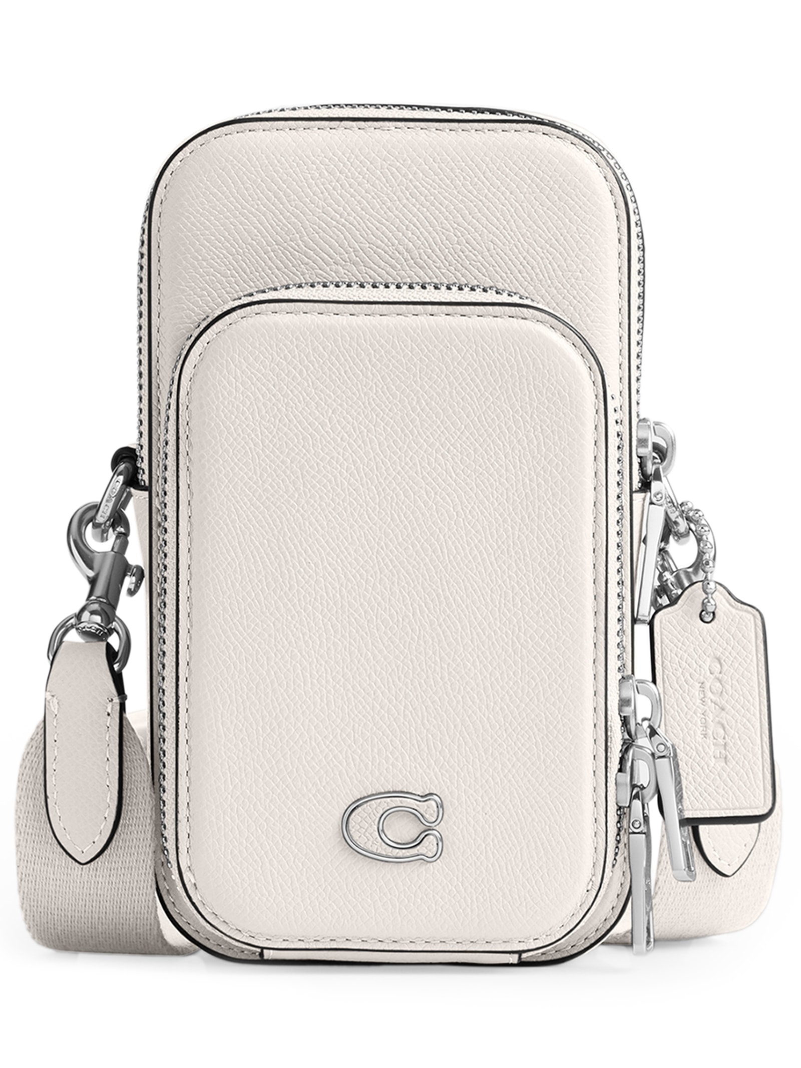 Coach - Bolsa Feminina Porta-Celular Crossbody - Branco