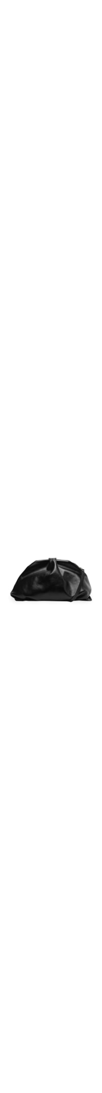 Bolsa Feminina Pouch Bag Couro - Preto