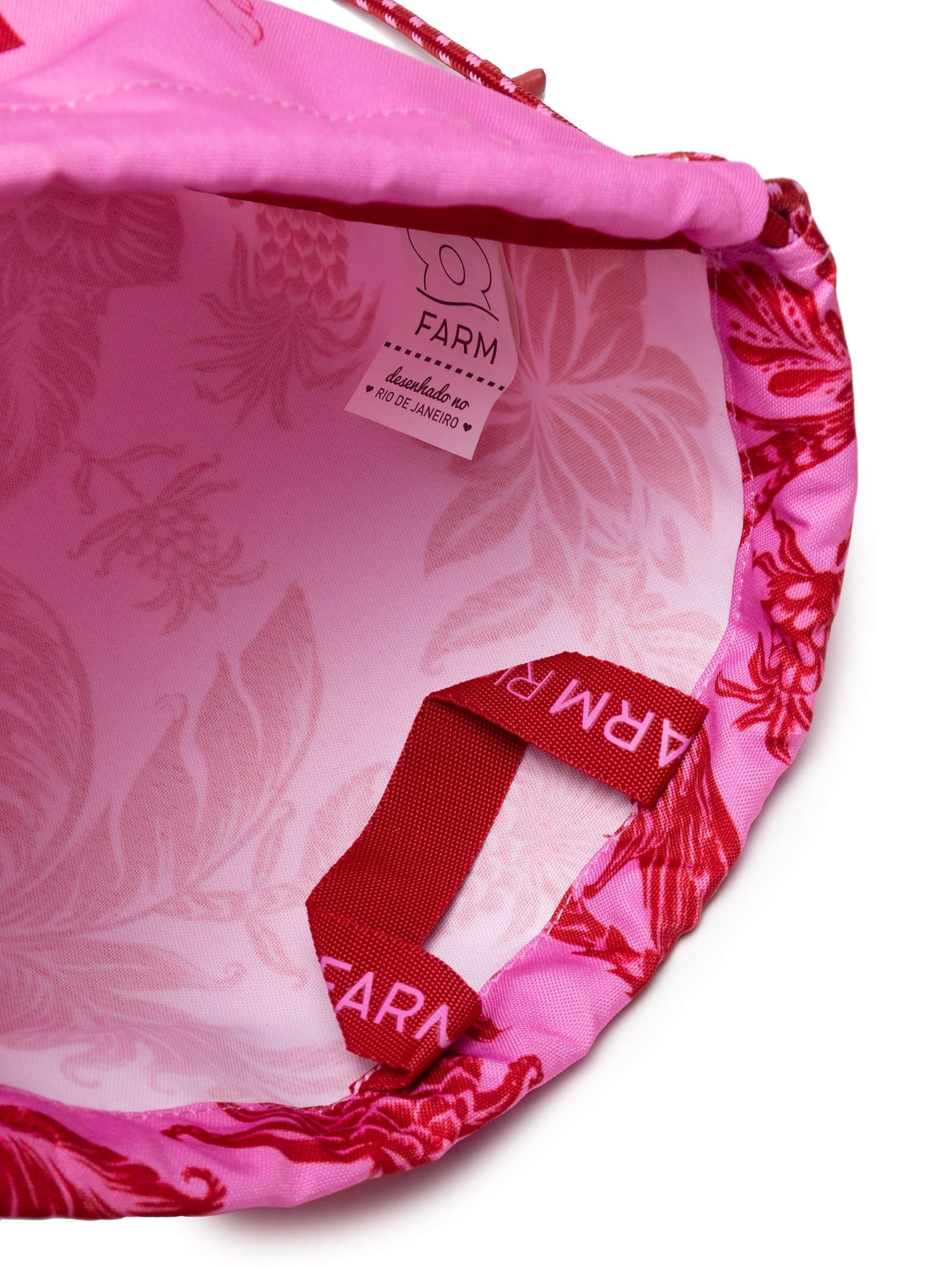 Bolsa Feminina Praiana Amalfi Vermelho Farm Etc
