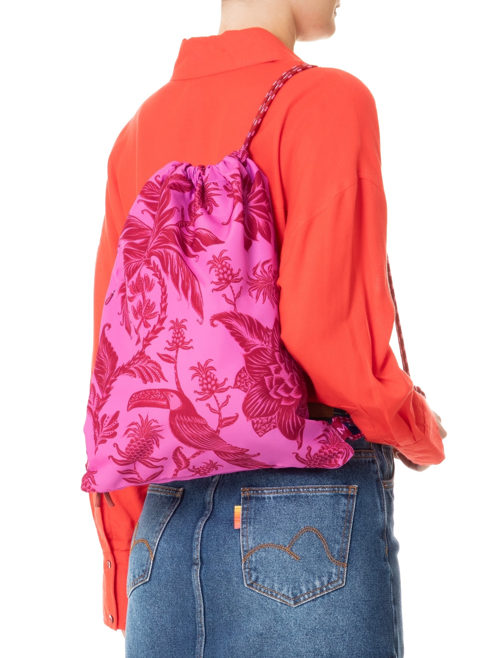 Bolsa Feminina Praiana Amalfi Vermelho Farm Etc