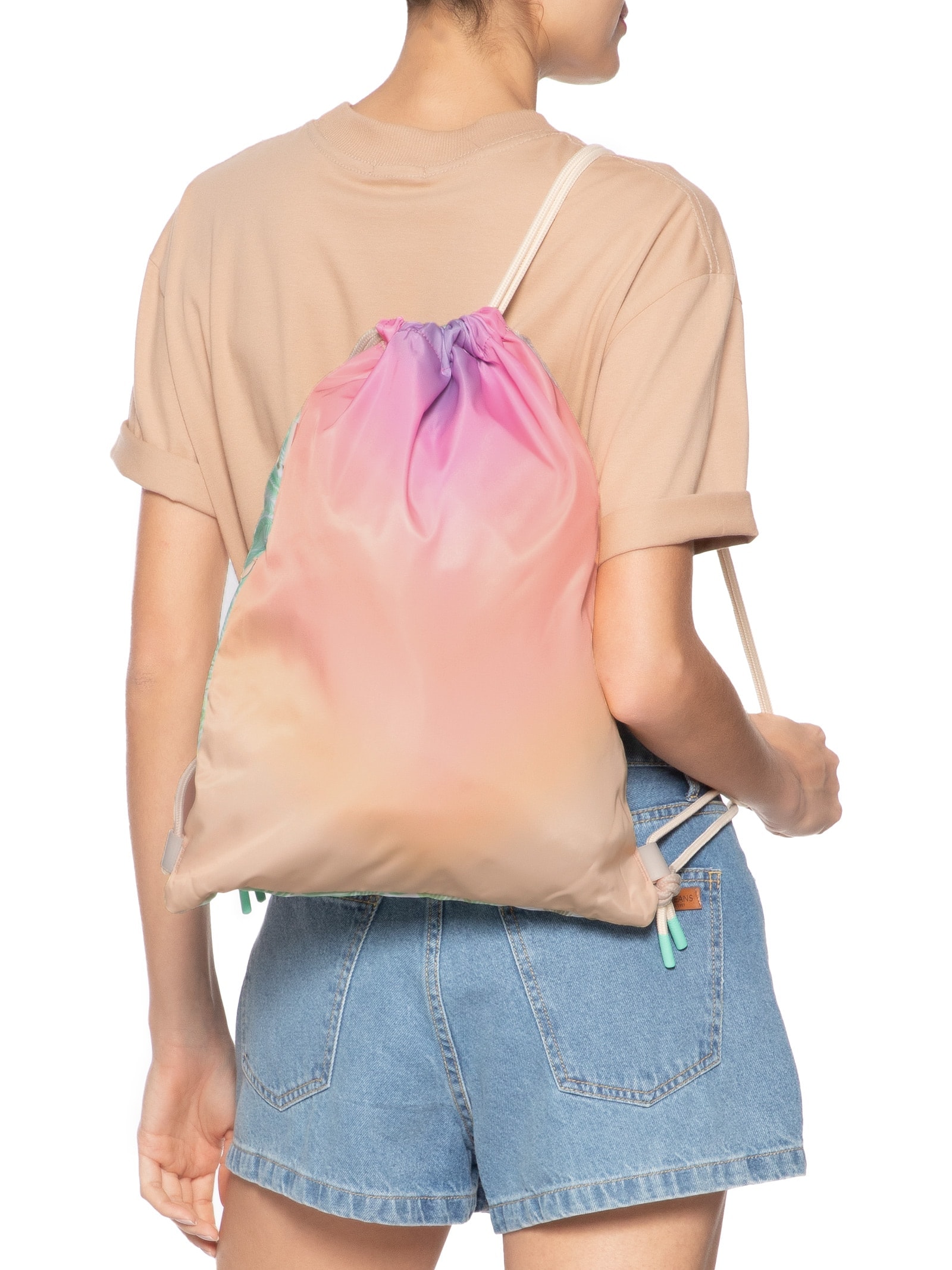 Bolsa Feminina Praiana Fim De Tarde Multicolorido Amarelo Farm Etc