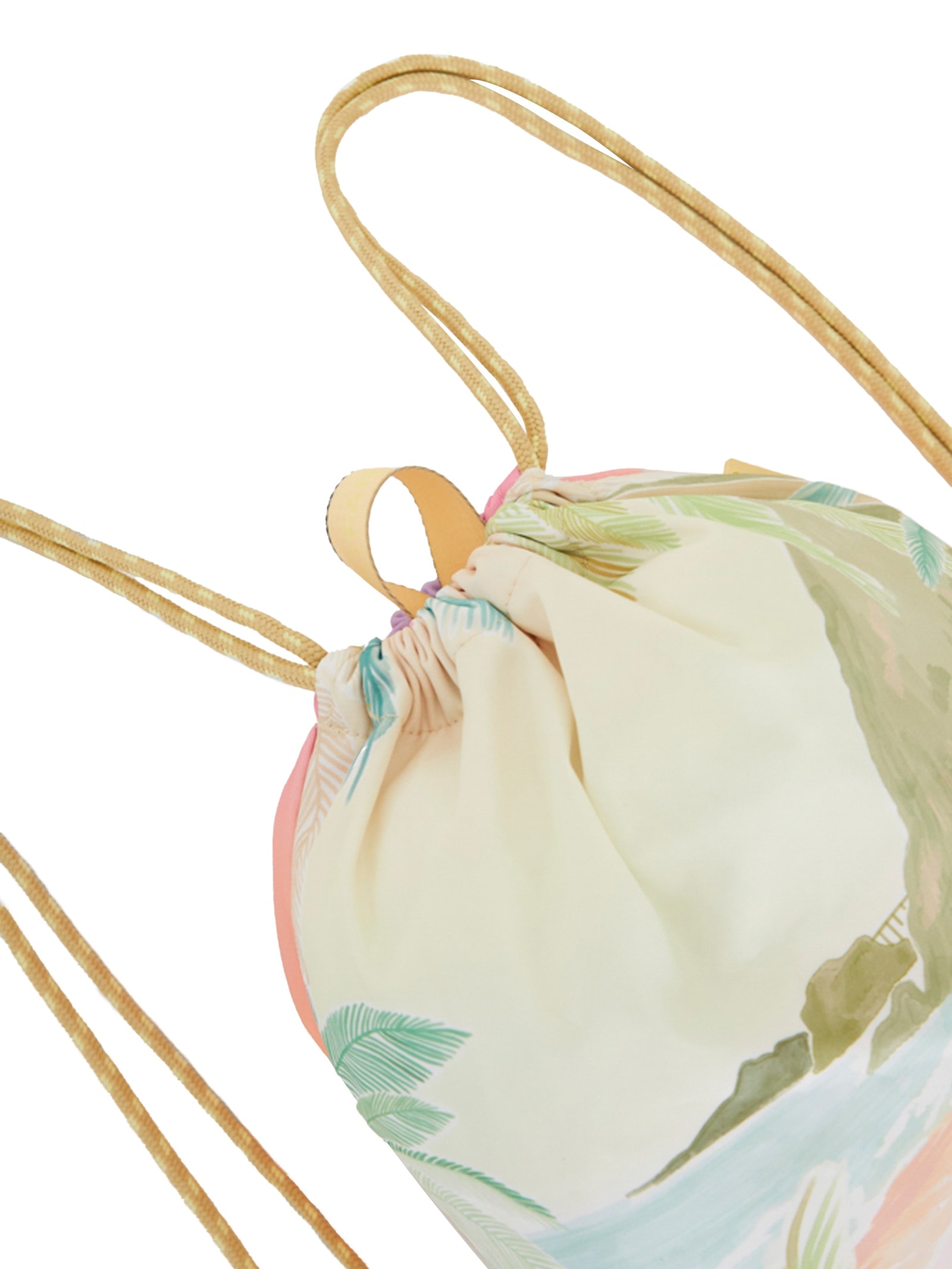 Bolsa Feminina Praiana Fim De Tarde Multicolorido Amarelo Farm Etc