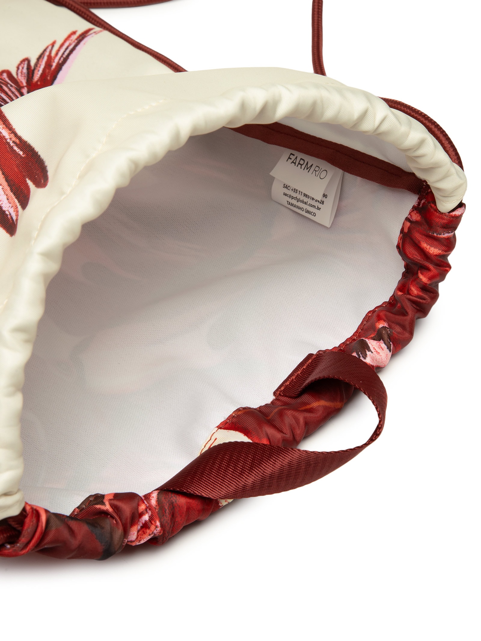 Bolsa Feminina Praiana O Amor Me Pegou Vermelho Farm Etc