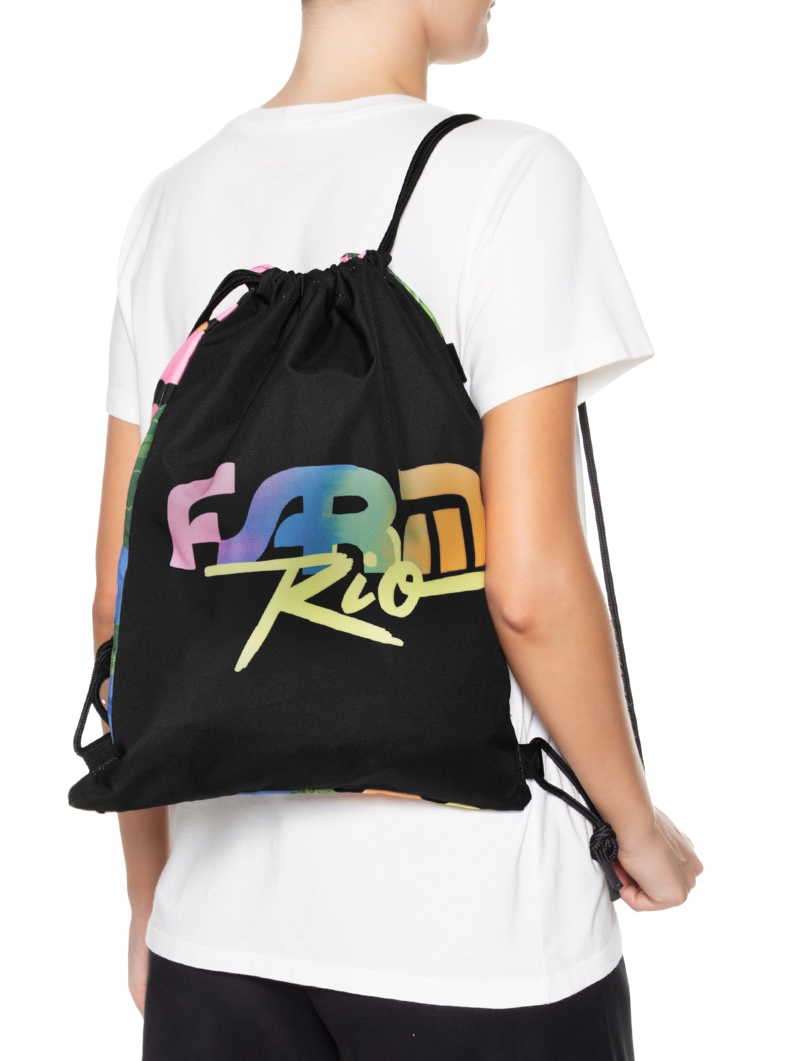 Bolsa Feminina Praiana Rio Fantasia Preto Farm Etc