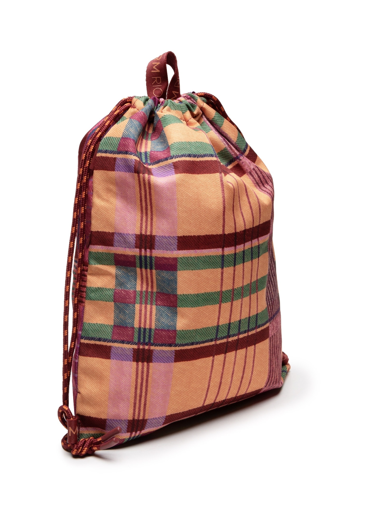 Bolsa Feminina Praiana Sofia Xadrez Vermelho Farm Etc