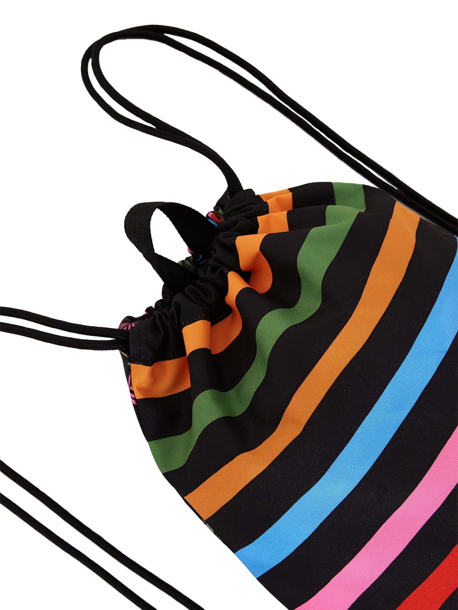 Bolsa Feminina Praiana Striped Descoladinha Preto Farm Etc