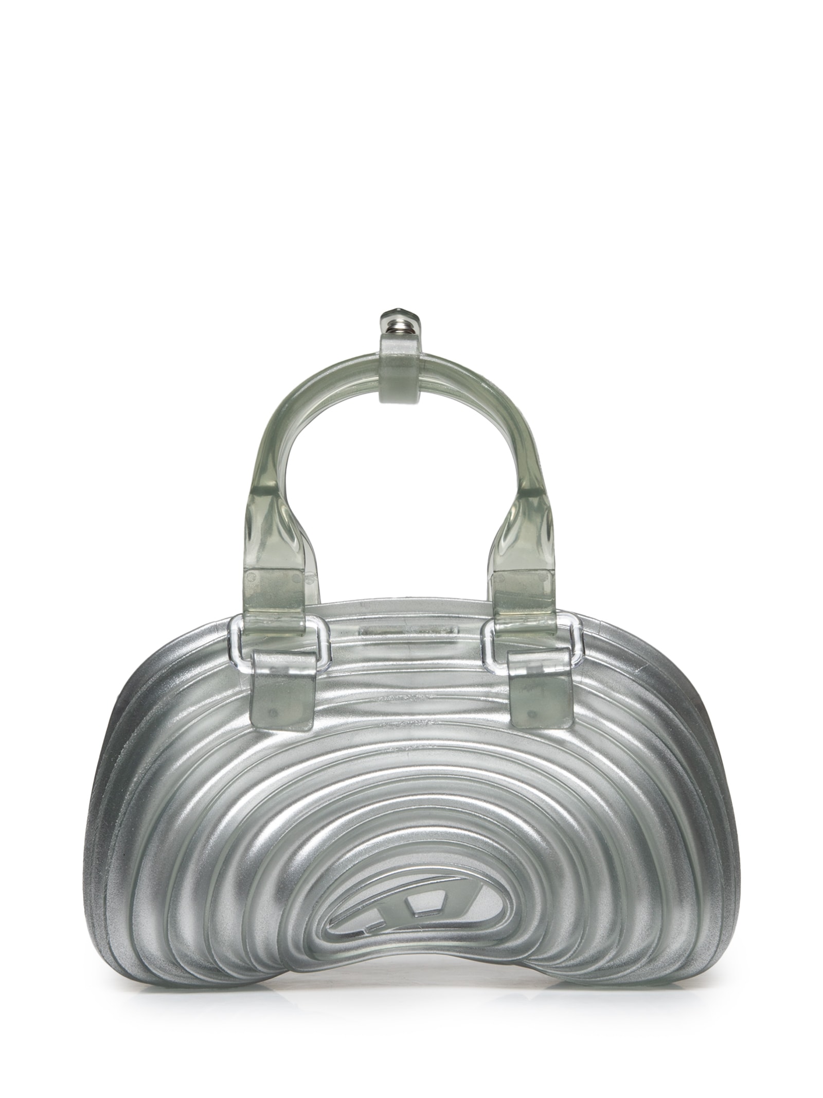 Bolsa Feminina Quantum Dome Prateado Melissa + Diesel