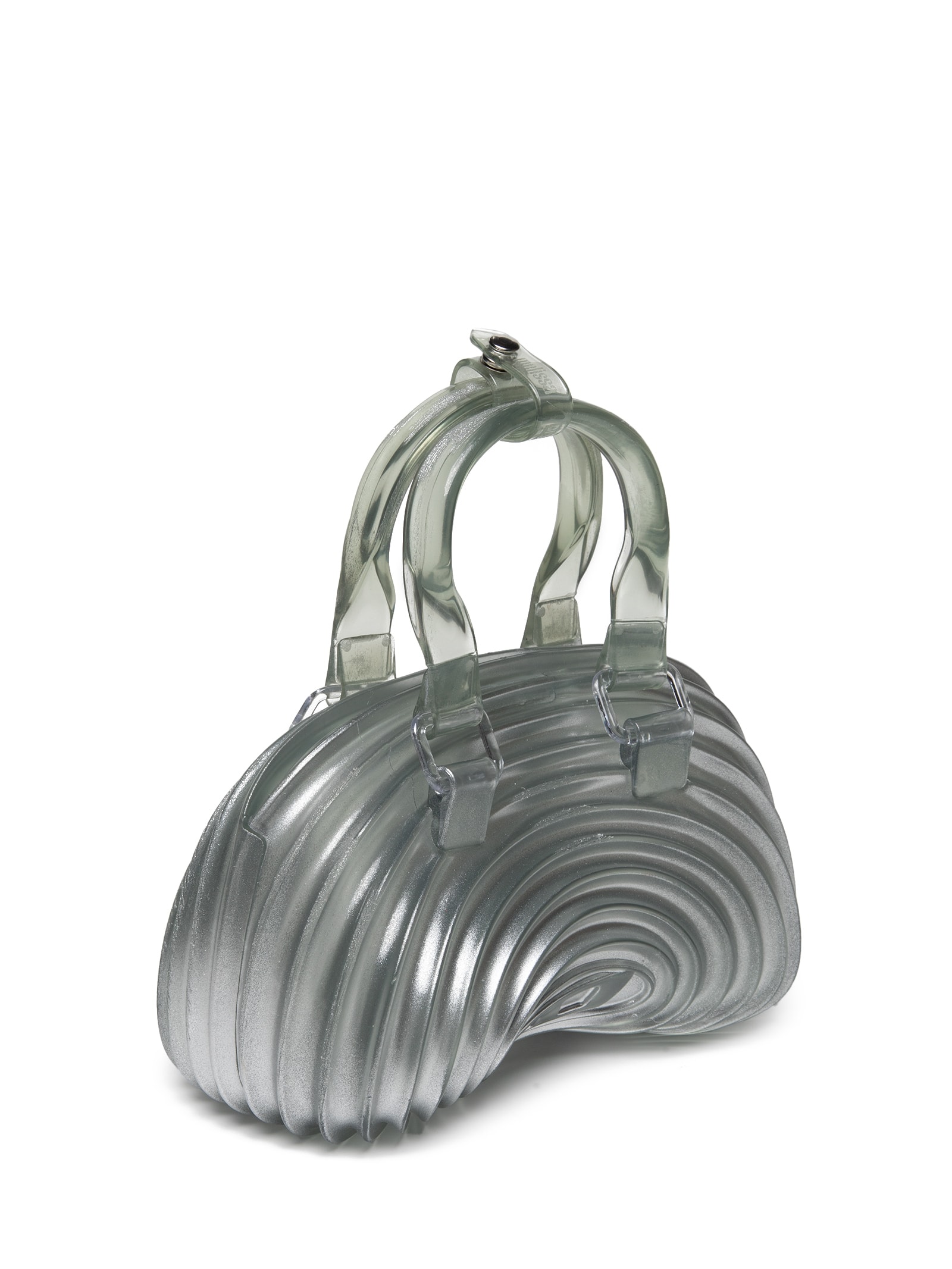 Bolsa Feminina Quantum Dome Prateado Melissa + Diesel
