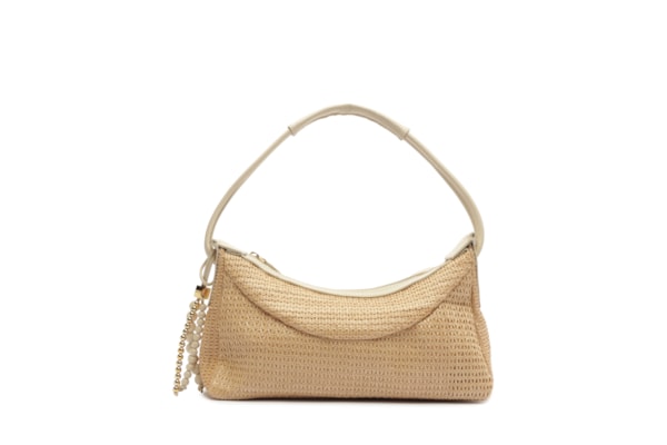 Bolsa Feminina Ráfia - Bege