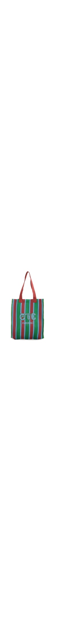 Bolsa Feminina Ráfia Multicolor - Verde