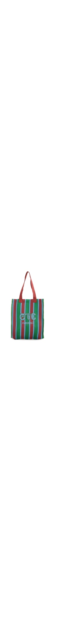 Bolsa Feminina Ráfia Multicolor - Verde