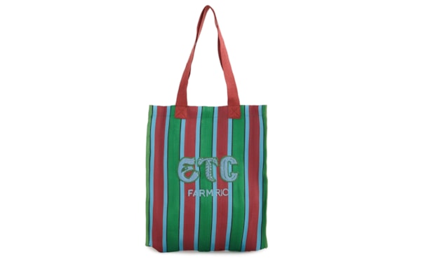Bolsa Feminina Ráfia Multicolor - Verde