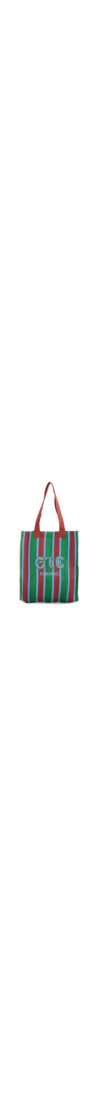 Bolsa Feminina Ráfia Multicolor - Verde
