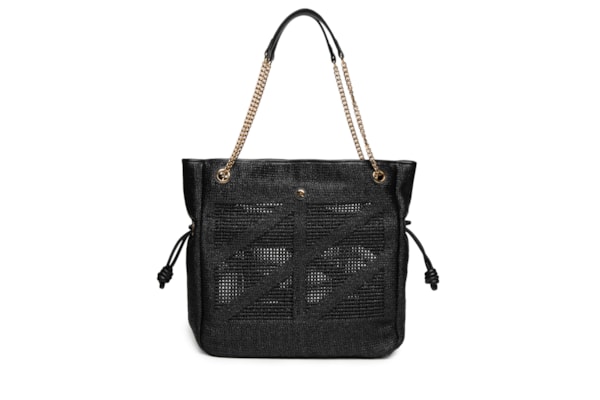 Bolsa Feminina Ráfia Viena - Preto