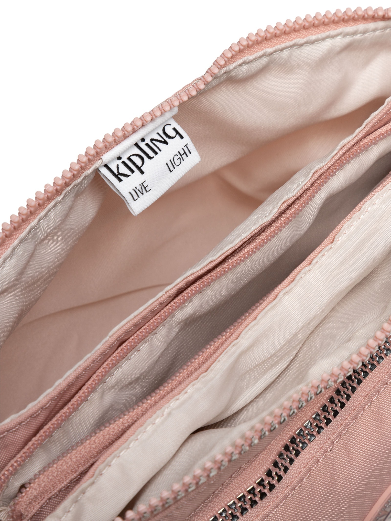 Bolsa Feminina Riri Zip Rosa Kipling