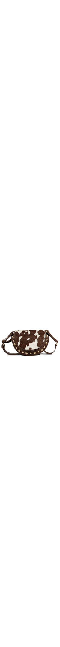 Bolsa Feminina Round Hobo Couro - Animal Print