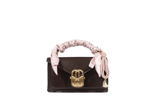 Bolsa Feminina Satchel Brera Aged Pequena Couro - Marrom