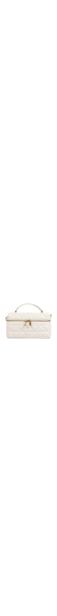 Bolsa Feminina Satchel Vanity Média Couro - Branco