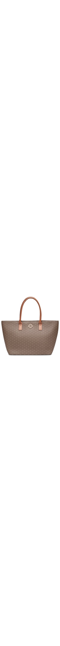 Bolsa Feminina Shopping Bag Soft Monograma - Marrom
