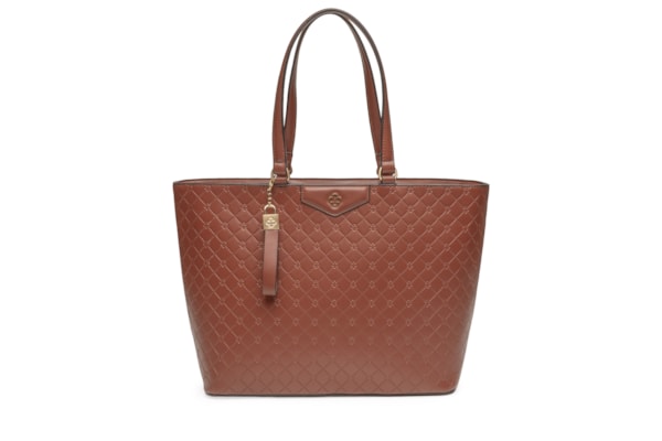 Bolsa Feminina Shopping Bag Soft Vegetal - Marrom